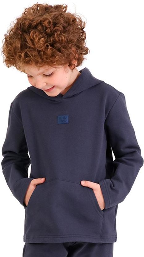 Imagem principal Blusão em Moletom com Etiqueta Decorativa Azul Tink Bink Tink Bink