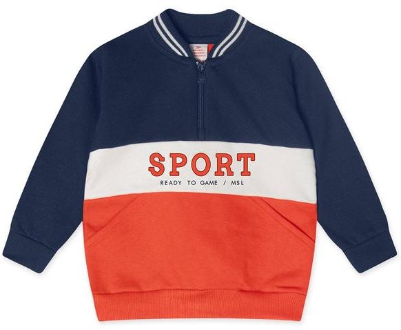 Imagem principal Blusão Moletom Infantil Azul Marisol Marisol