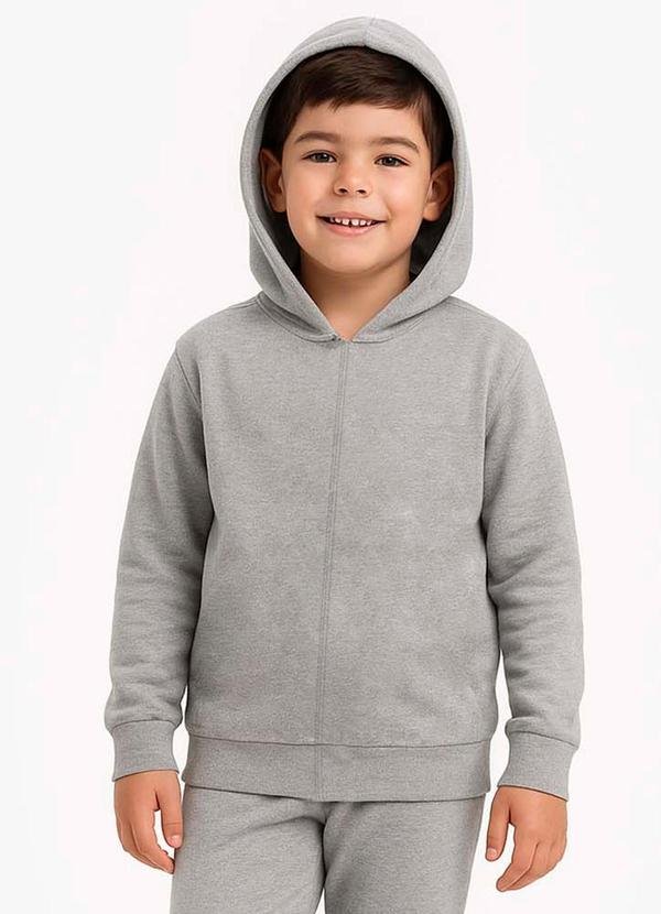 Imagem principal Camiseta Manga Longa Masculino Infantil Cinza Rovi Kids Rovi Kids