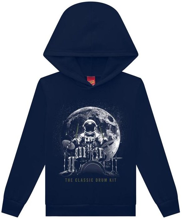 Imagem principal Casaco Infantil Menino Astronauta Azul Kyly Kyly