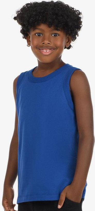 Imagem principal Regata Básica Infantil Masculina Azul Rovi Kids Rovi Kids