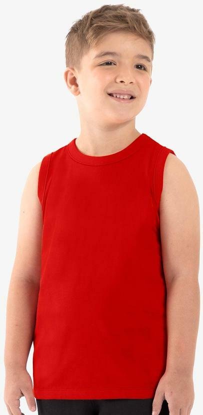 Imagem principal Regata Básica Infantil Masculina Laranja Rovi Kids Rovi Kids