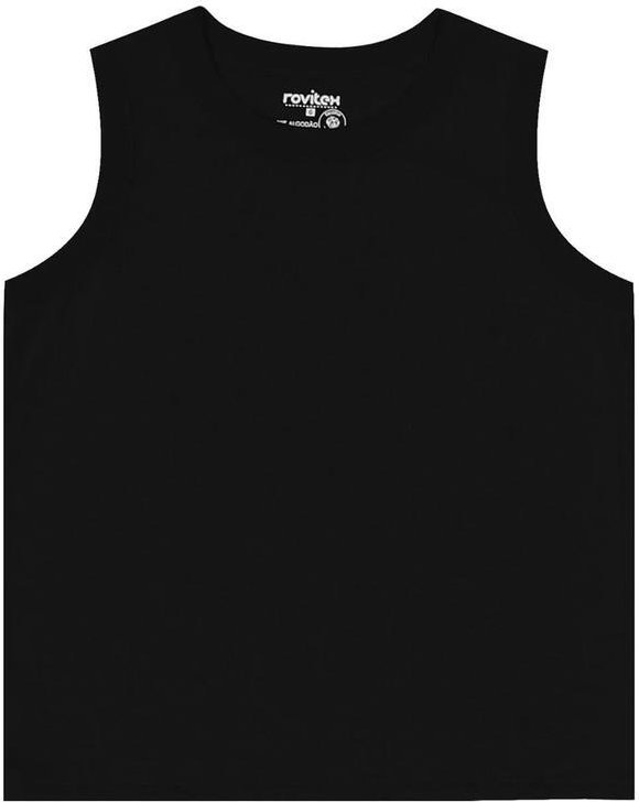 Imagem principal Regata Básica Infantil MeninoPreto Rovi Kids Rovi Kids