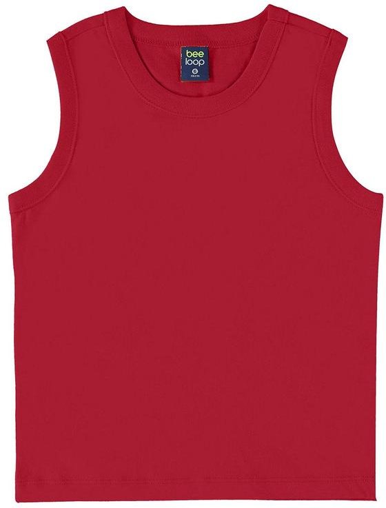Imagem principal Regata Básica para Menino Vermelho Bee Loop Bee Loop