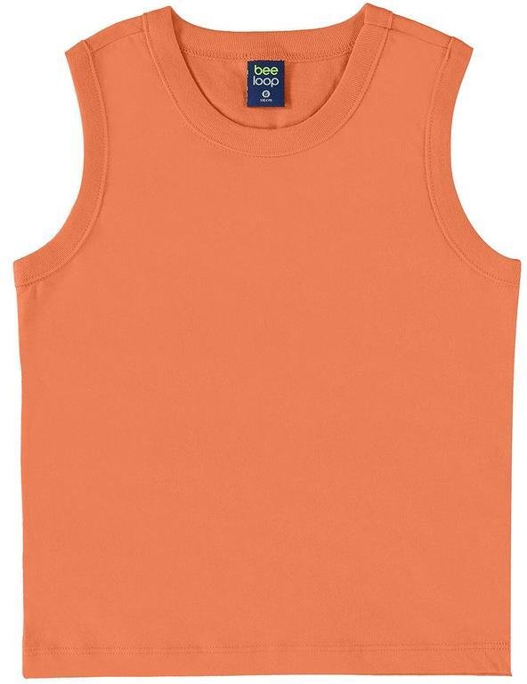 Imagem principal Regata em Meia Malha Laranja Bee Loop Bee Loop