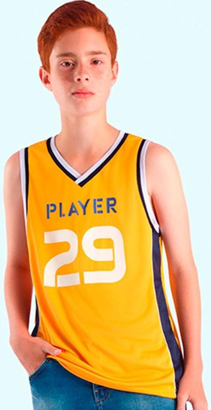 Imagem principal Regata Infantil Amarelo Ddk Ddk