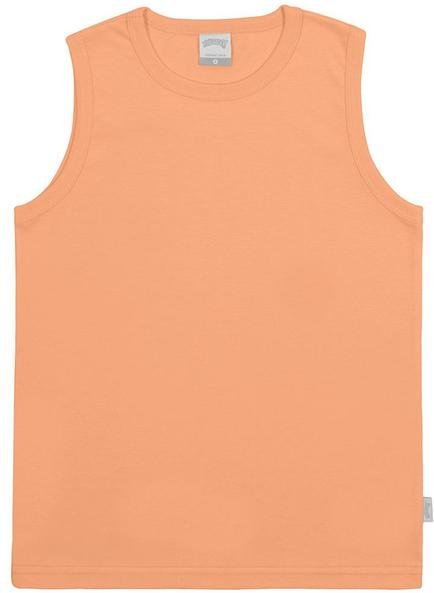 Imagem principal Regata Infantil Menino em Malha Básica Laranja Alakazoo Alakazoo