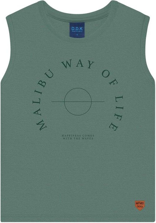 Imagem principal Regata Machão Infantil Menino Verde Ddk Ddk