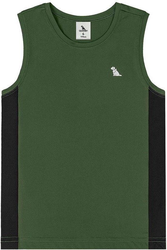 Imagem principal Regata Move Menino com Fps +50 Verde Quimby Quimby