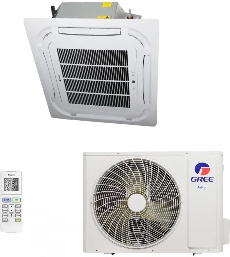 Imagem principal Ar-Condicionado Split Cassete Gree G-Prime Inverter Compact 36.000 BTUs R-32 Só Frio 220V Monofásico Branco Branco