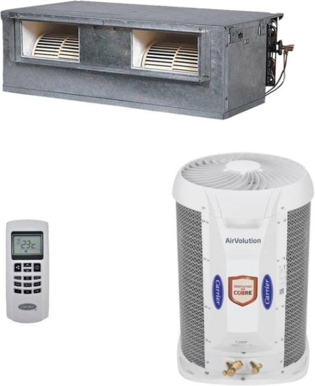 Imagem principal Ar-Condicionado Split Duto Carrier Versatile 30.000 BTUs Só Frio 220V Monofásico Metal Metal