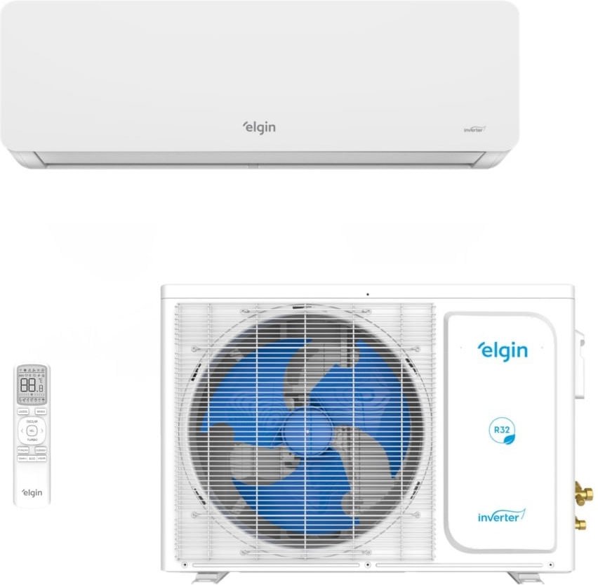 Imagem principal Ar-Condicionado Split HW Elgin Eco Dream Inverter Wi-Fi 24.000 BTUs R-32 Quente/Frio 220V Branco Branco