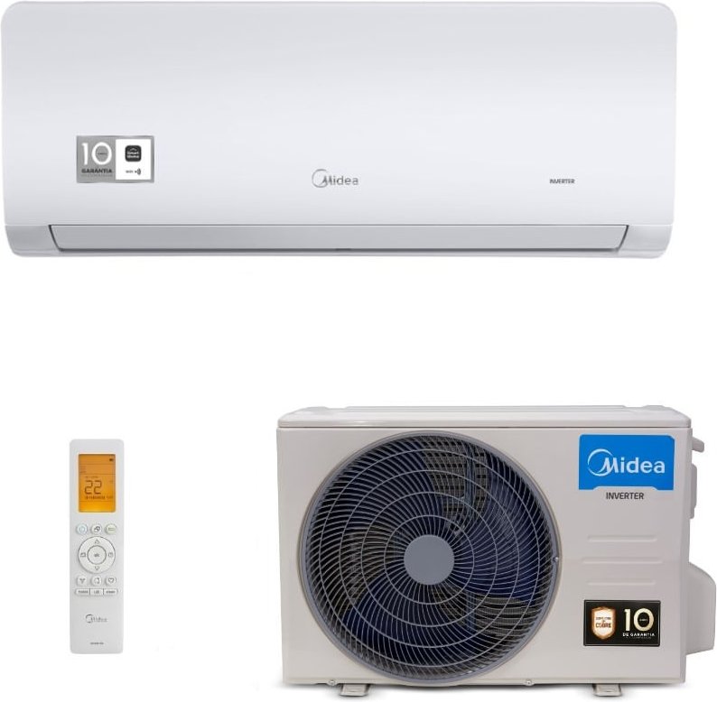 Imagem principal Ar-Condicionado Split HW Inverter Springer Midea Xtreme Save Connect 24.000 BTUs R-32 Quente/Frio 220V Branco Branco
