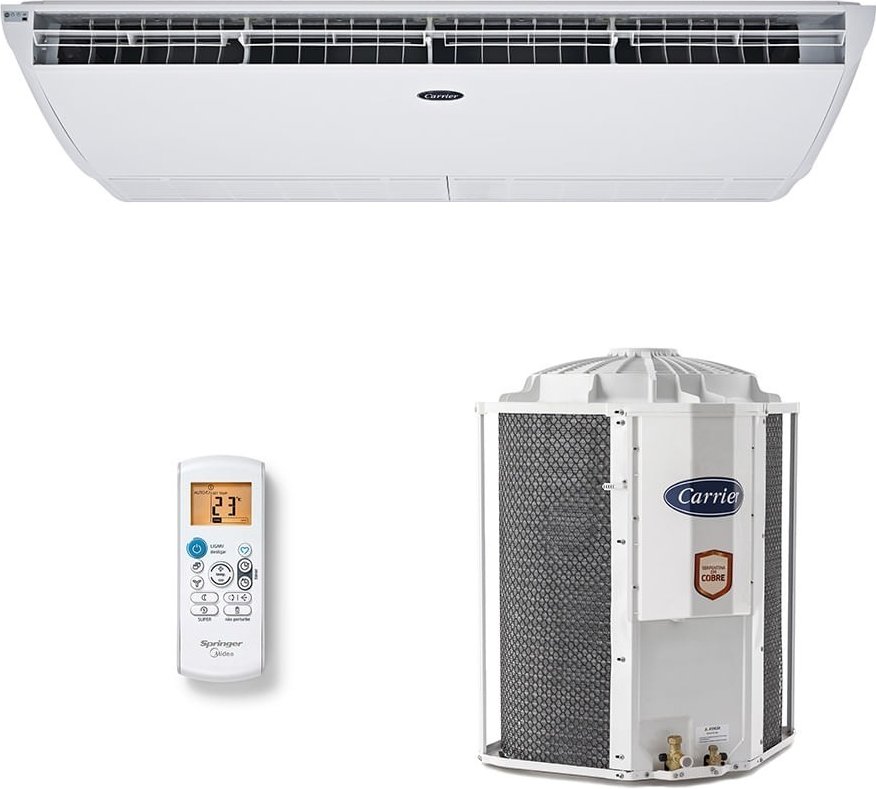 Imagem principal Ar-Condicionado Split Teto Carrier Xperience 36.000 BTUs Só Frio 220V Monofásico Branco Branco