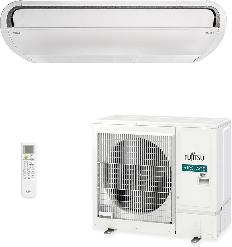 Imagem principal Ar-Condicionado Split Teto Inverter Fujitsu Airstage 36.000 BTUs Quente/Frio R32 380V Trifásico Branco Branco