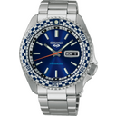 Seiko 5 Sports SRPK65K1 Blue Checker Flag Automatic Men's Watch
