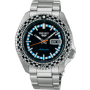 Seiko 5 Sports SRPK67K1 Black & White Checker Flag Automatic Men's Watch