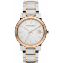 Burberry BU9006 Unisex Watch The City Two Tone Rose Gold