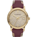 Burberry BU9017 Ladies Watch The City Check Champagne