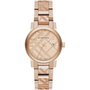Burberry BU9146 The City Engraved Check Unisex Watch