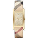 Burberry BU9509 20mm Pioneer Gold Dial Gold Ion-plated Ladies Watch