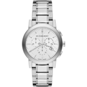 Burberry BU9750 City Chronograph Silver Dial Stainless Steel Women's Watch