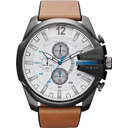 Diesel DZ4280 Mega Chief Brown Leather Men's Watch