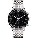 Emporio Armani AR0389 Chronograph Black Dial Men's Watch