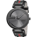 Gucci YA133206 Interlocking 42mm Red and Green Pattern Strap Unisex Watch