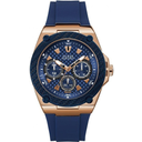 Guess W1049G2 Legacy Blue Dial Blue Silicone Men's Watch