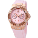 Guess W1053L3 Limelight Crystal Pink Dial Ladies Watch