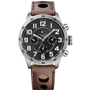Tommy Hilfiger 1791049 Trent Multifunction Brown Leather Men's Watch