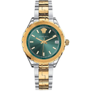 Versace V12050015 Ladies Hellenyium Two-Tone Green Watch