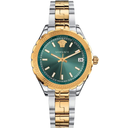 Versace V12050016 Hellenyium Two-Tone Green Ladies Watch