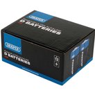 Draper Powerup Ultra Alkaline D Cell Batteries Pack of 12