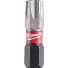 Milwaukee Shockwave Impact Duty Torx Screwdriver Bits TX40 25mm Pack of 25