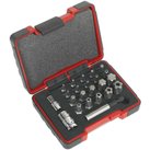 Sealey 23 Piece Combination Drive TRX-P and TRX-TS Screwdriver Bit Set Combination