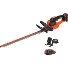 Black and Decker GTC18452PC 18v Cordless Hedge Trimmer 450mm 2 x 2ah Li-ion Battery Charger