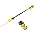 Stanley Fatmax V20 SFMCPH845 18v Cordless Pole Hedge Trimmer 450mm 2 x 4ah Li-ion Battery Charger