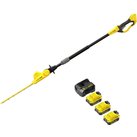 Stanley Fatmax V20 SFMCPH845 18v Cordless Pole Hedge Trimmer 450mm 3 x 4ah Li-ion Battery Charger