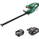 Bosch EASYHEDGECUT 18-45 P4A 18v Cordless Hedge Trimmer 450mm 1 x 4ah Li-ion Battery Charger