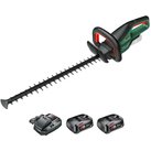 Bosch UNIVERSALHEDGECUT 18V-55 P4A 18v Cordless Hedge Trimmer 550mm 2 x 2.5ah Li-ion Battery Charger