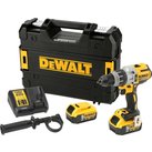 DeWalt DCD996 18v XR Cordless Brushless Combi Drill 2 x 5ah Li-ion Battery Charger Case
