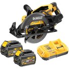 DeWalt DCS577 54v XR Cordless Brushless FLEXVOLT Circular Saw 190mm 2 x 6ah Li-ion Battery Charger Bag