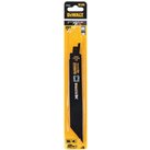 DeWalt Extreme Runtime Metal Cutting Reciprocating Sabre Saw Blades 200mm Pack of 5
