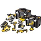 DeWalt DCK667P3T 18v XR Cordless Brushless 6 Piece Power Tool Kit 3 x 5ah Li-ion Battery Charger Case