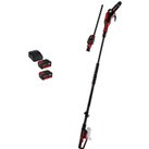 Einhell Professional GP-HC 18/5020 Li T BL 18v Cordless Brushless Hedge Trimmer and Pole Pruner 2 x 4ah Li-ion Battery Charger