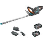 Gardena COMFORTCUT 60 P4A 18v Cordless Hedge Trimmer 600mm 2 x 2ah Li-ion Battery Charger