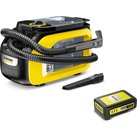 Karcher SE 3 -18 18v Cordless Carpet and Upholstery Spot Cleaner 1 x 2.5ah Li-ion Battery Charger