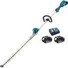 Makita DUN600L 18v LXT Cordless Brushless Pole Hedge Trimmer 600mm 2 x 5ah Li-ion Battery Charger